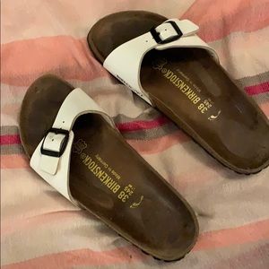 Birkenstock Madrid White Patent